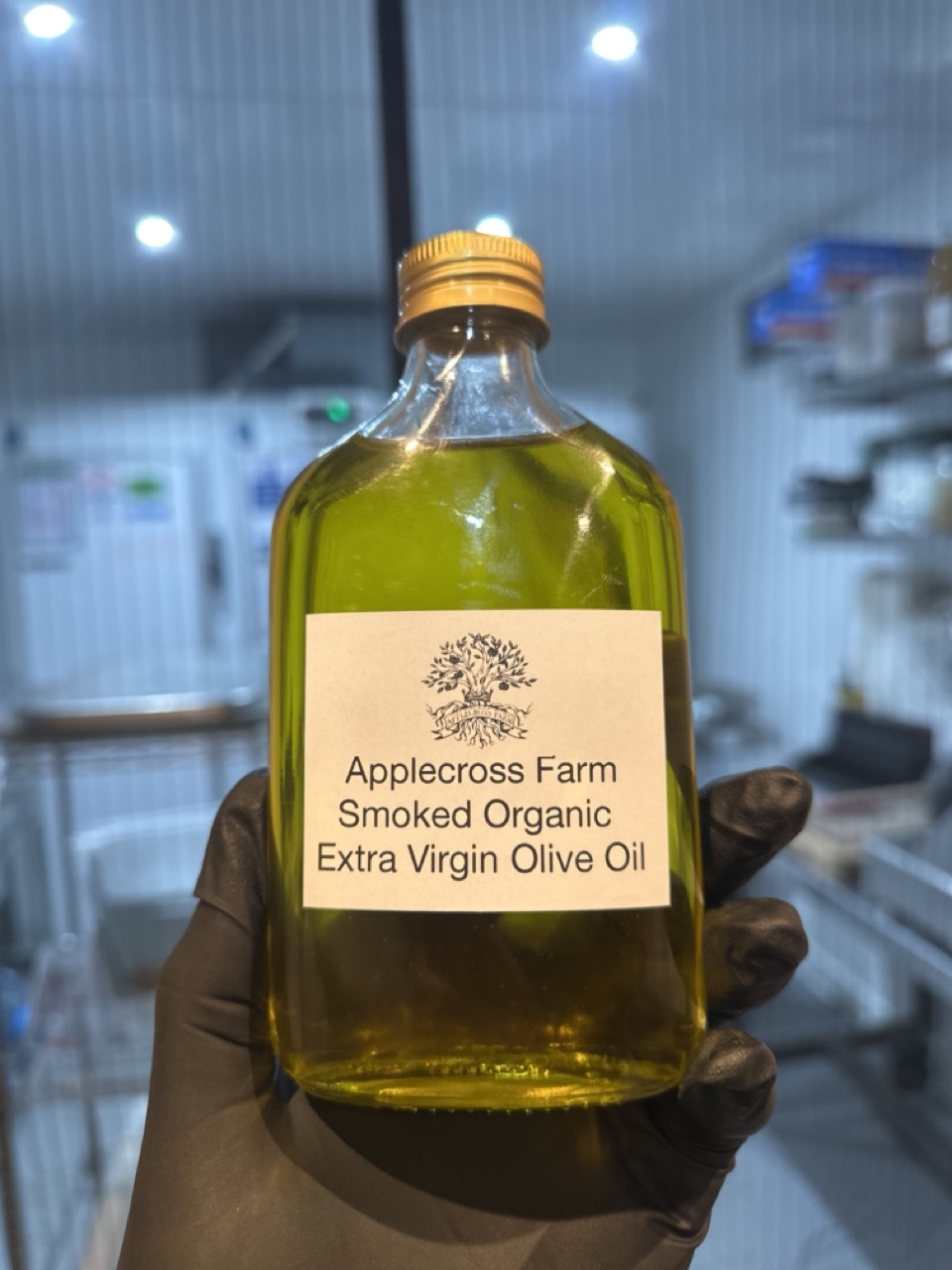 Smoked Organic Extra Virgin Olive Oil
