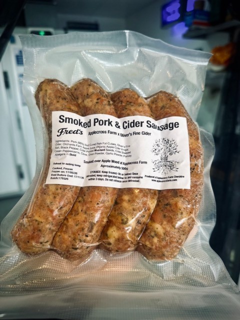 Smoked Pork & Cider Sausage
