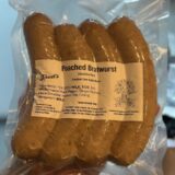 Poached Bratwurst